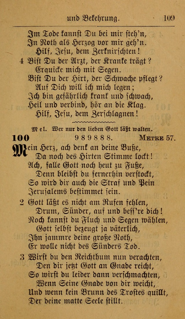 Allgemeine Lieder-Sammlung: zum Gebrauch für den privaten und öffentlichen Gottesdienst. (6th Aufl.) page 115
