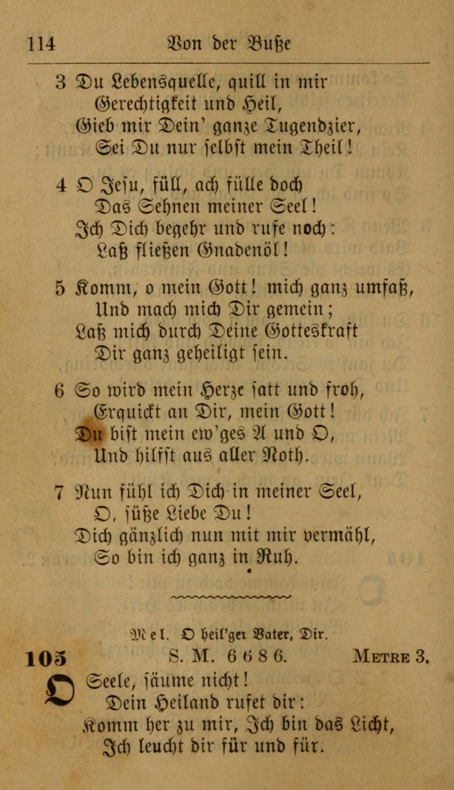 Allgemeine Lieder-Sammlung: zum Gebrauch für den privaten und öffentlichen Gottesdienst. (6th Aufl.) page 120