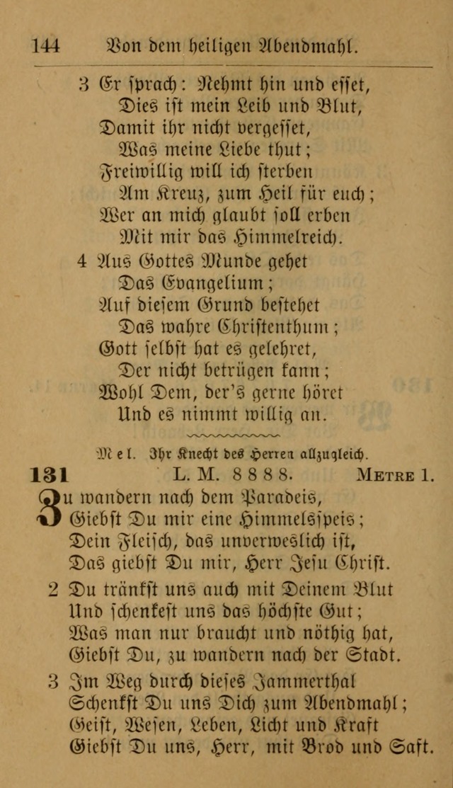 Allgemeine Lieder-Sammlung: zum Gebrauch für den privaten und öffentlichen Gottesdienst. (6th Aufl.) page 150