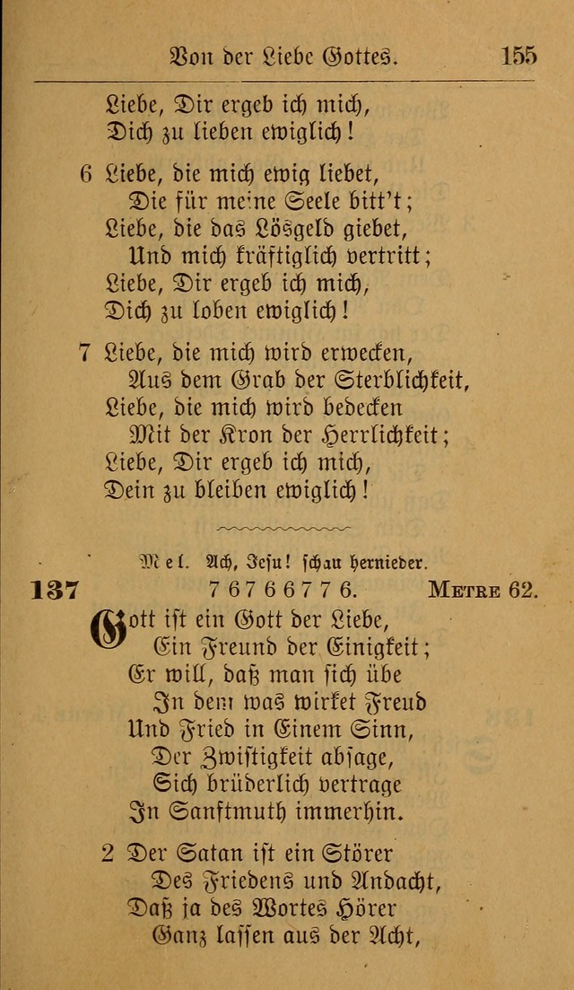 Allgemeine Lieder-Sammlung: zum Gebrauch für den privaten und öffentlichen Gottesdienst. (6th Aufl.) page 161