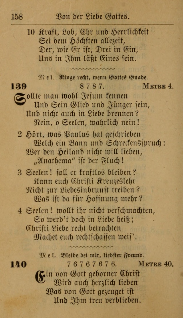 Allgemeine Lieder-Sammlung: zum Gebrauch für den privaten und öffentlichen Gottesdienst. (6th Aufl.) page 164