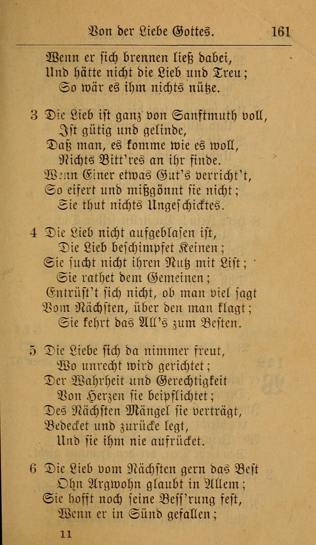 Allgemeine Lieder-Sammlung: zum Gebrauch für den privaten und öffentlichen Gottesdienst. (6th Aufl.) page 167
