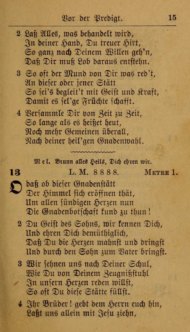 Allgemeine Lieder-Sammlung: zum Gebrauch für den privaten und öffentlichen Gottesdienst. (6th Aufl.) page 19