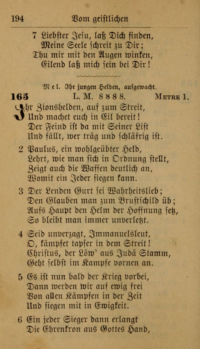 Allgemeine Lieder-Sammlung: zum Gebrauch für den privaten und öffentlichen Gottesdienst. (6th Aufl.) page 200