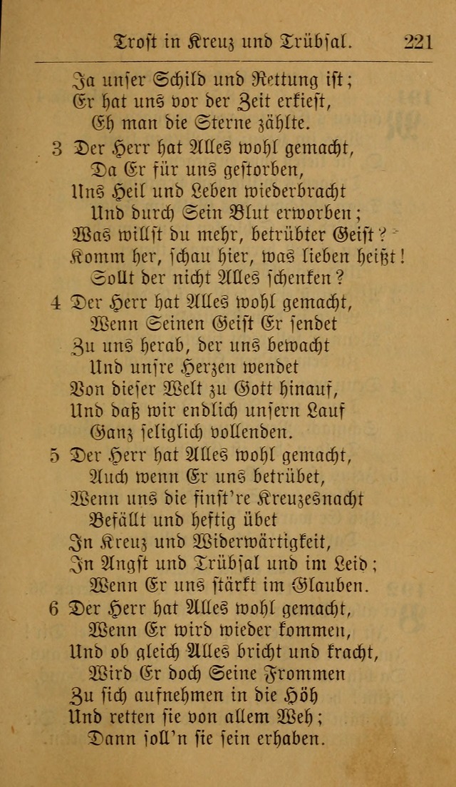 Allgemeine Lieder-Sammlung: zum Gebrauch für den privaten und öffentlichen Gottesdienst. (6th Aufl.) page 227