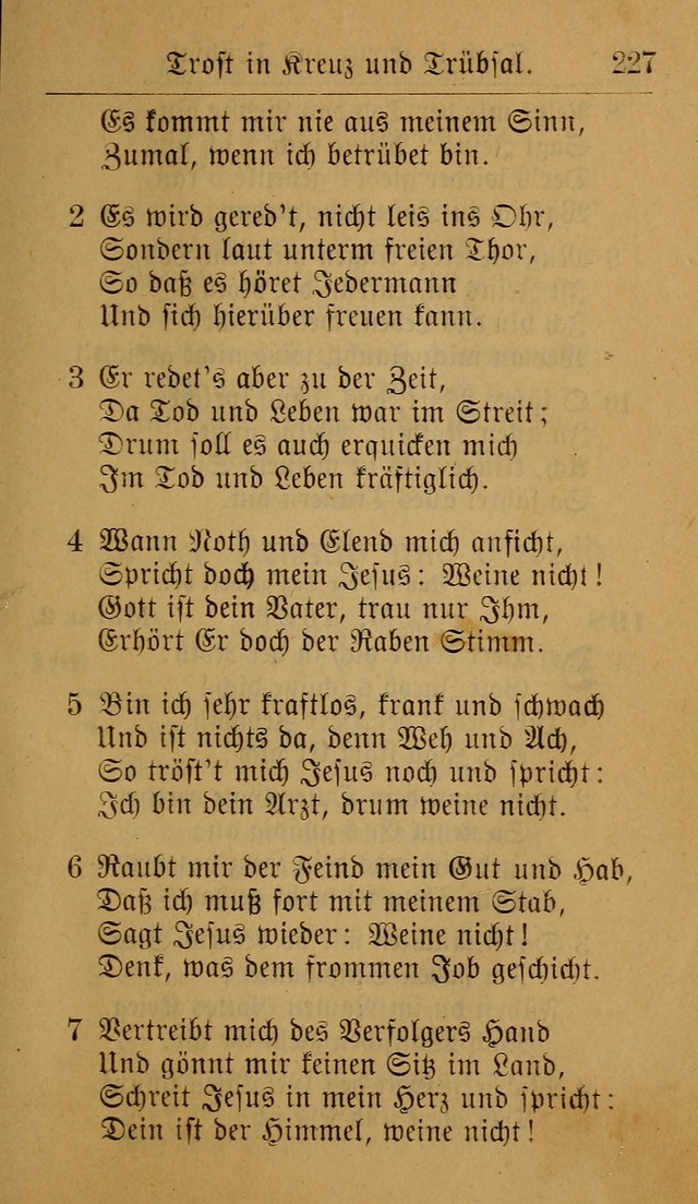 Allgemeine Lieder-Sammlung: zum Gebrauch für den privaten und öffentlichen Gottesdienst. (6th Aufl.) page 233