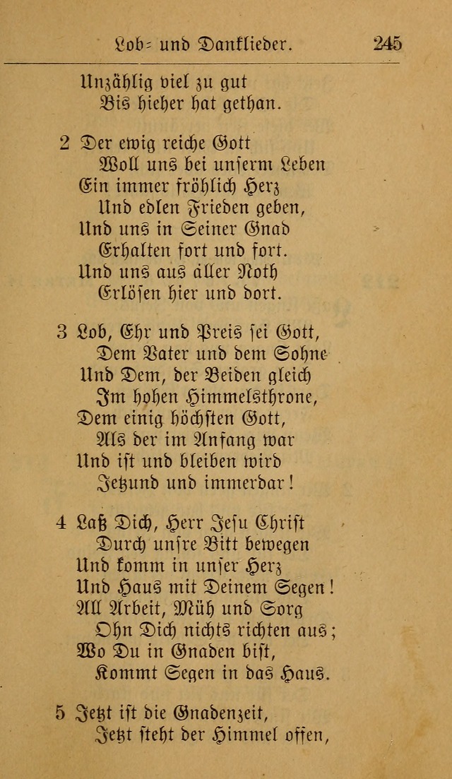 Allgemeine Lieder-Sammlung: zum Gebrauch für den privaten und öffentlichen Gottesdienst. (6th Aufl.) page 251