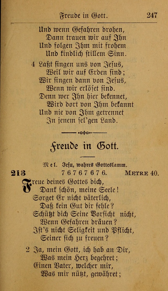 Allgemeine Lieder-Sammlung: zum Gebrauch für den privaten und öffentlichen Gottesdienst. (6th Aufl.) page 253