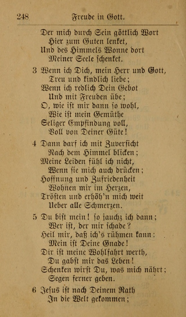 Allgemeine Lieder-Sammlung: zum Gebrauch für den privaten und öffentlichen Gottesdienst. (6th Aufl.) page 254