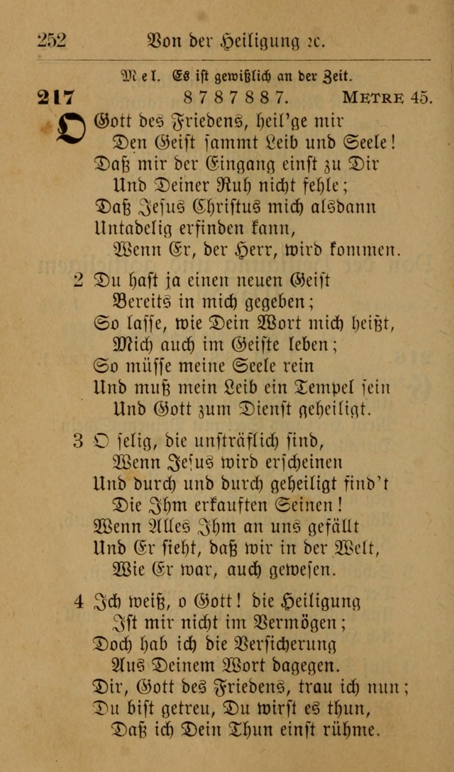 Allgemeine Lieder-Sammlung: zum Gebrauch für den privaten und öffentlichen Gottesdienst. (6th Aufl.) page 258
