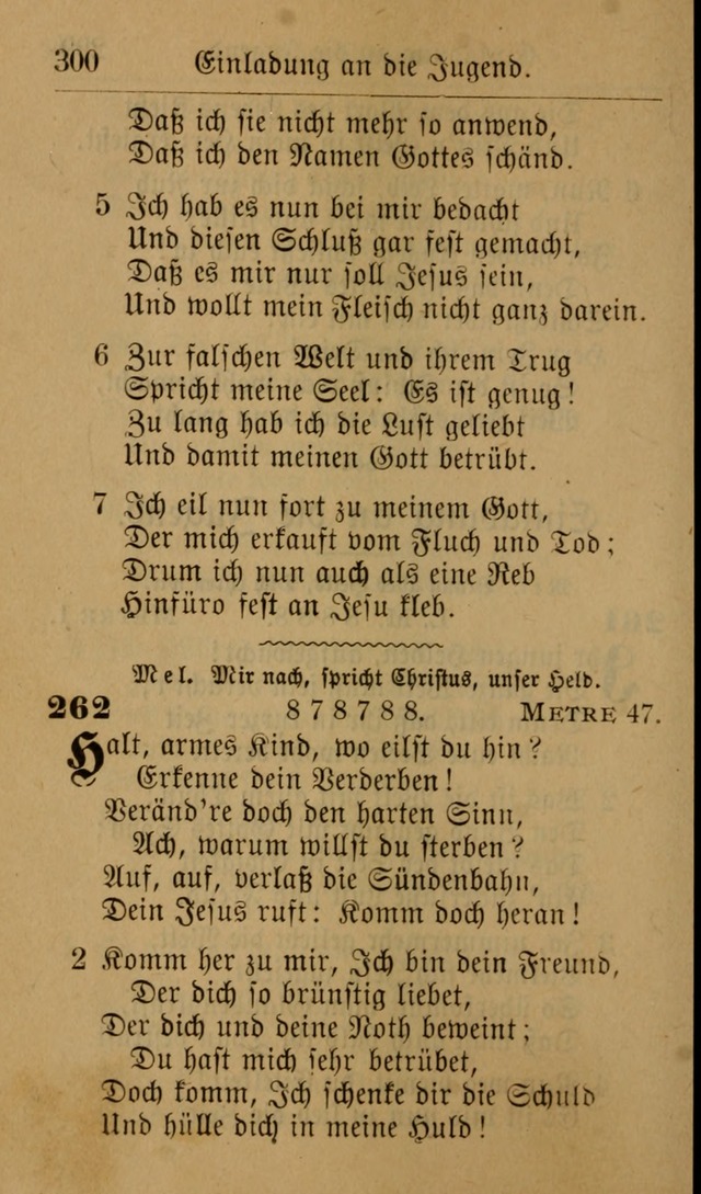 Allgemeine Lieder-Sammlung: zum Gebrauch für den privaten und öffentlichen Gottesdienst. (6th Aufl.) page 306