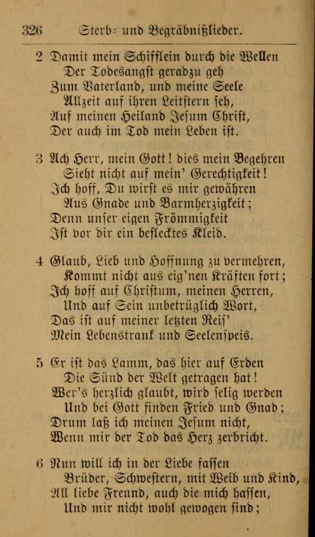 Allgemeine Lieder-Sammlung: zum Gebrauch für den privaten und öffentlichen Gottesdienst. (6th Aufl.) page 332