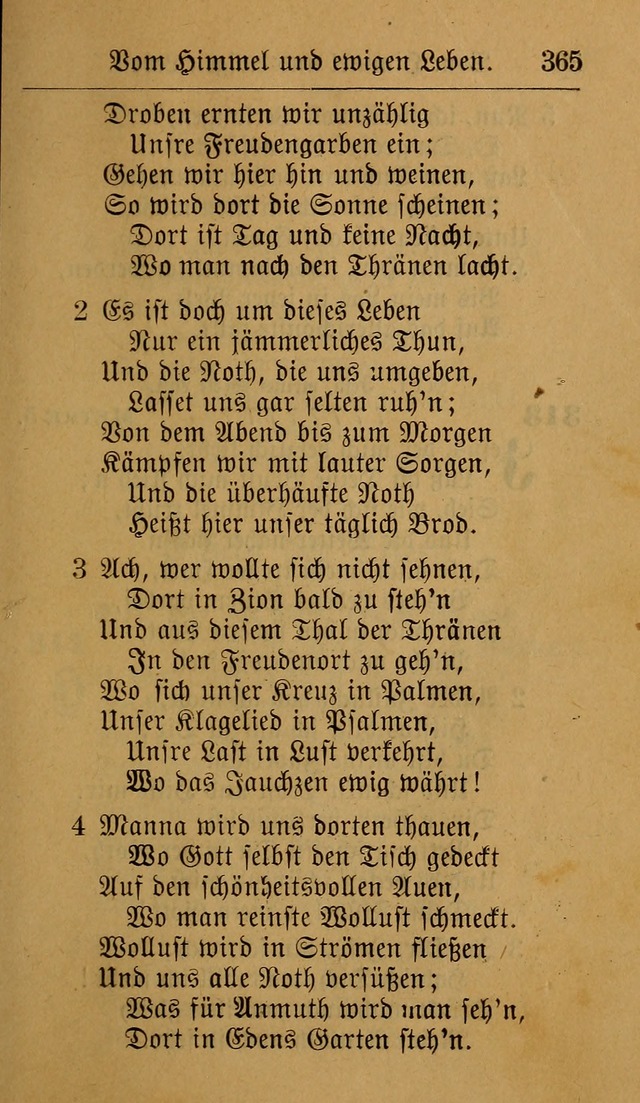 Allgemeine Lieder-Sammlung: zum Gebrauch für den privaten und öffentlichen Gottesdienst. (6th Aufl.) page 371