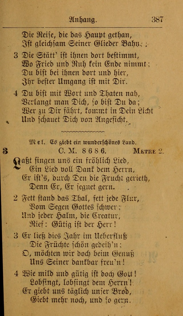 Allgemeine Lieder-Sammlung: zum Gebrauch für den privaten und öffentlichen Gottesdienst. (6th Aufl.) page 393