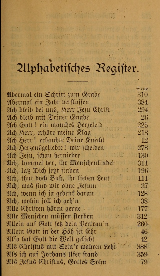 Allgemeine Lieder-Sammlung: zum Gebrauch für den privaten und öffentlichen Gottesdienst. (6th Aufl.) page 429
