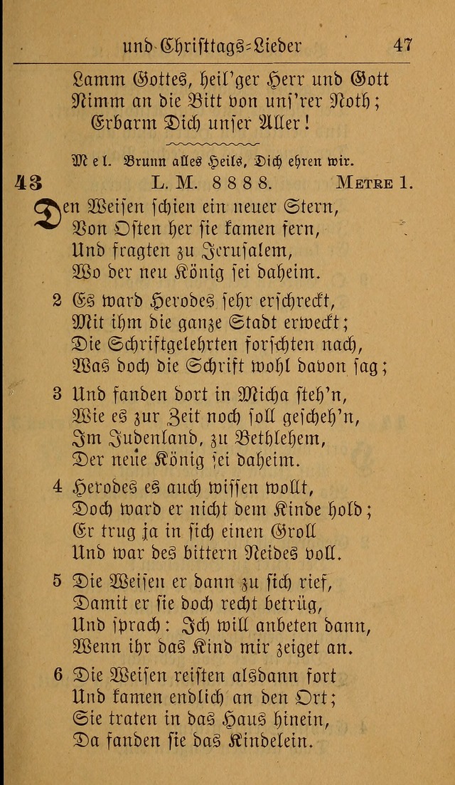 Allgemeine Lieder-Sammlung: zum Gebrauch für den privaten und öffentlichen Gottesdienst. (6th Aufl.) page 51