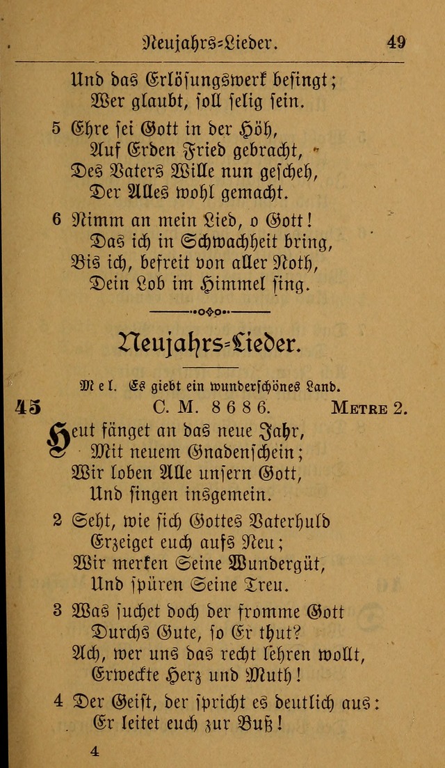 Allgemeine Lieder-Sammlung: zum Gebrauch für den privaten und öffentlichen Gottesdienst. (6th Aufl.) page 53