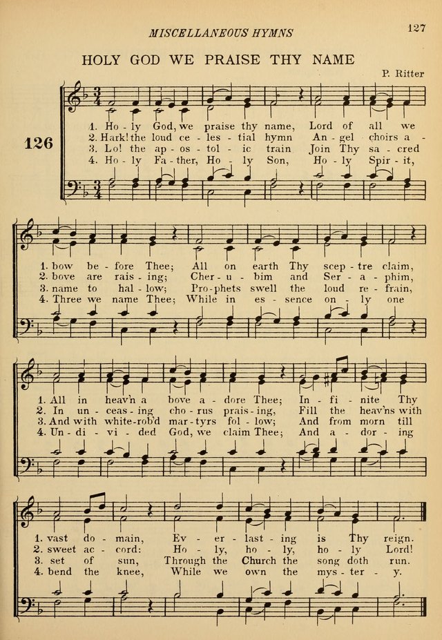 The De La Salle Hymnal: for Catholic schools and choirs page 129