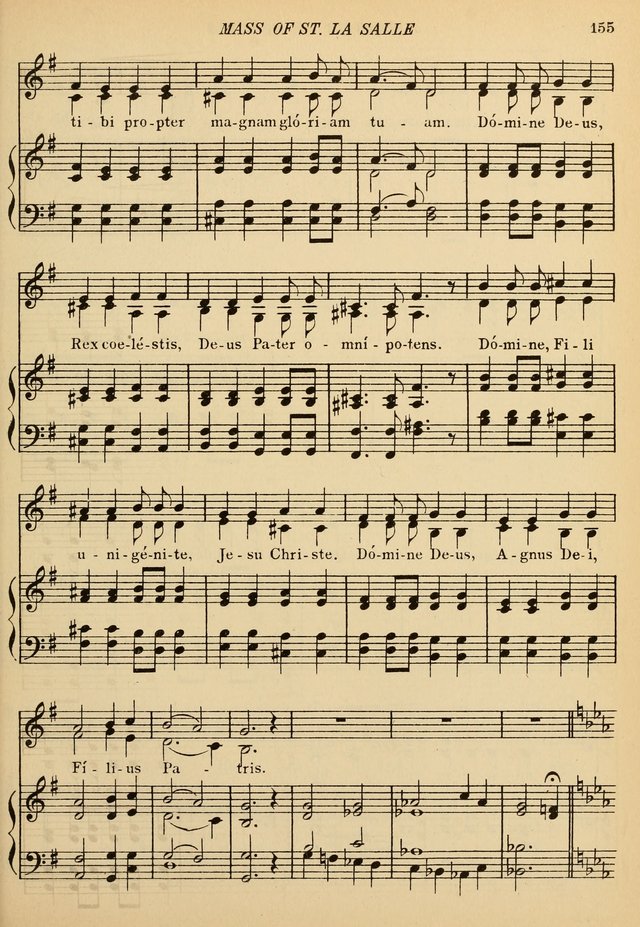 The De La Salle Hymnal: for Catholic schools and choirs page 157