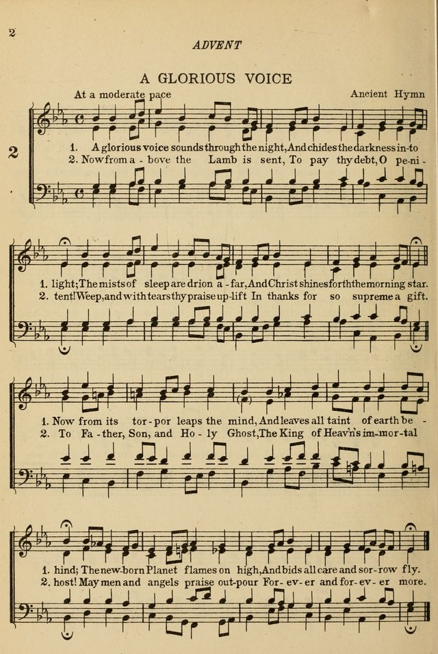 The De La Salle Hymnal: for Catholic schools and choirs page 2