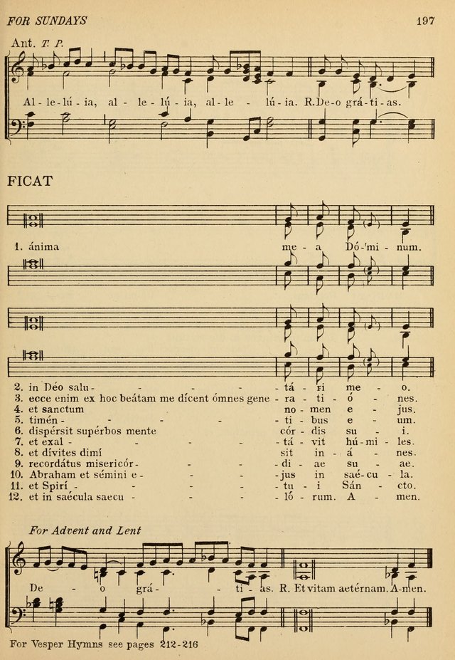 The De La Salle Hymnal: for Catholic schools and choirs 172. Magnificat anima mea Dominum | Hymnary.org