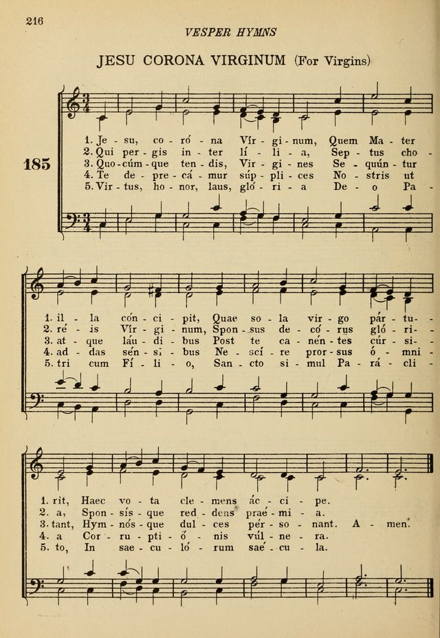 The De La Salle Hymnal: for Catholic schools and choirs page 222