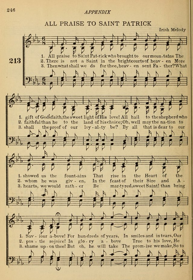 The De La Salle Hymnal: for Catholic schools and choirs page 252