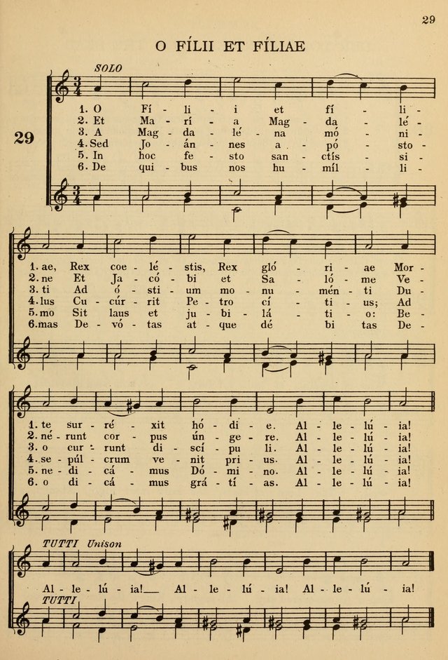 The De La Salle Hymnal: for Catholic schools and choirs page 29