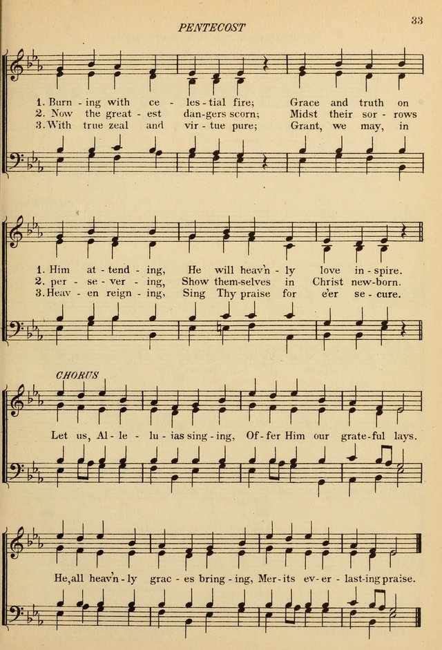 The De La Salle Hymnal: for Catholic schools and choirs page 33