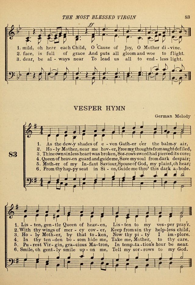 The De La Salle Hymnal: for Catholic schools and choirs page 85
