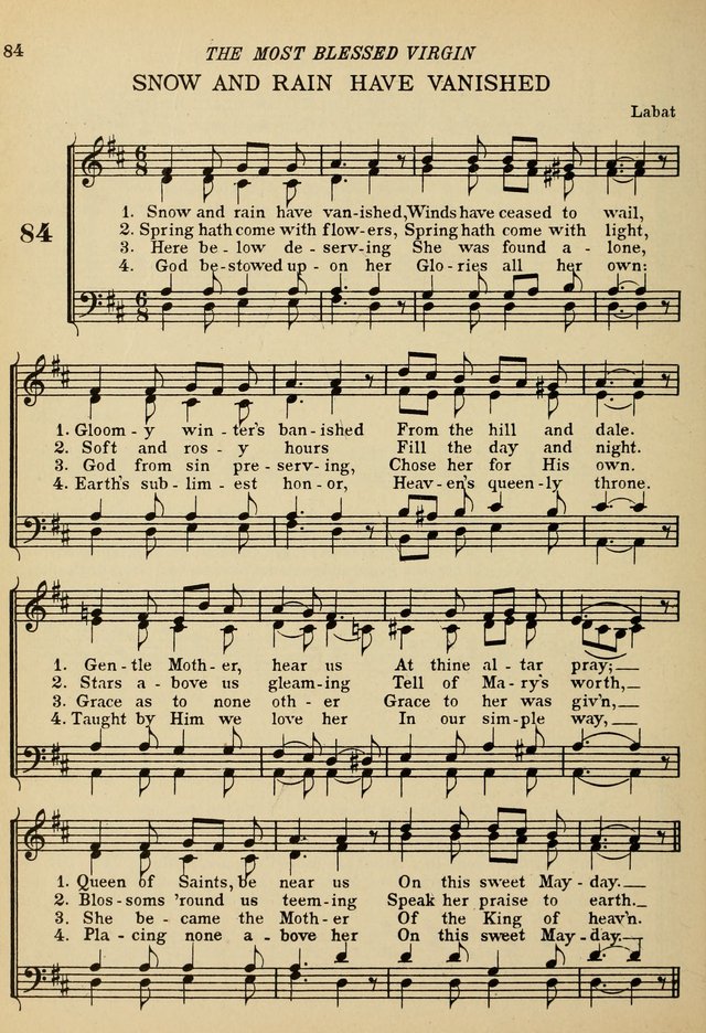 The De La Salle Hymnal: for Catholic schools and choirs page 86