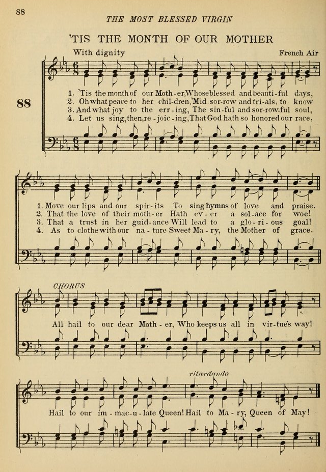 The De La Salle Hymnal: for Catholic schools and choirs page 90