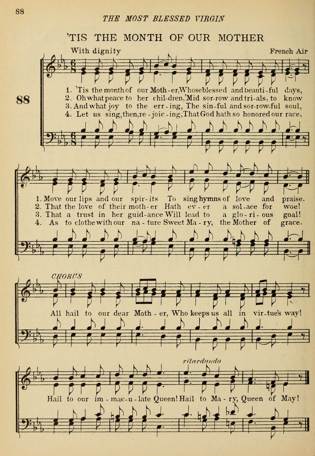 The De La Salle Hymnal: for Catholic schools and choirs page 90