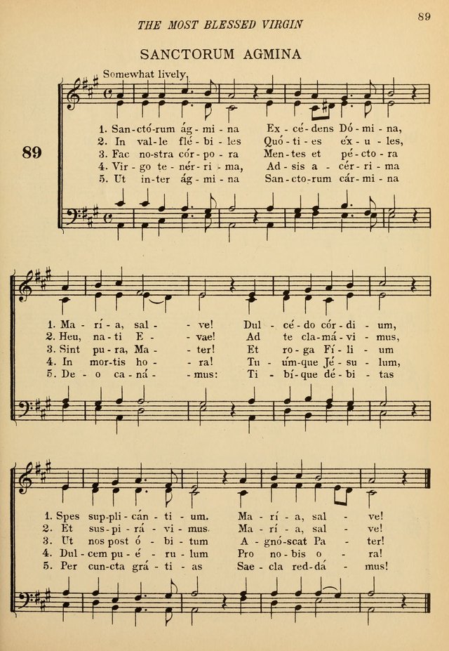 The De La Salle Hymnal: for Catholic schools and choirs page 91