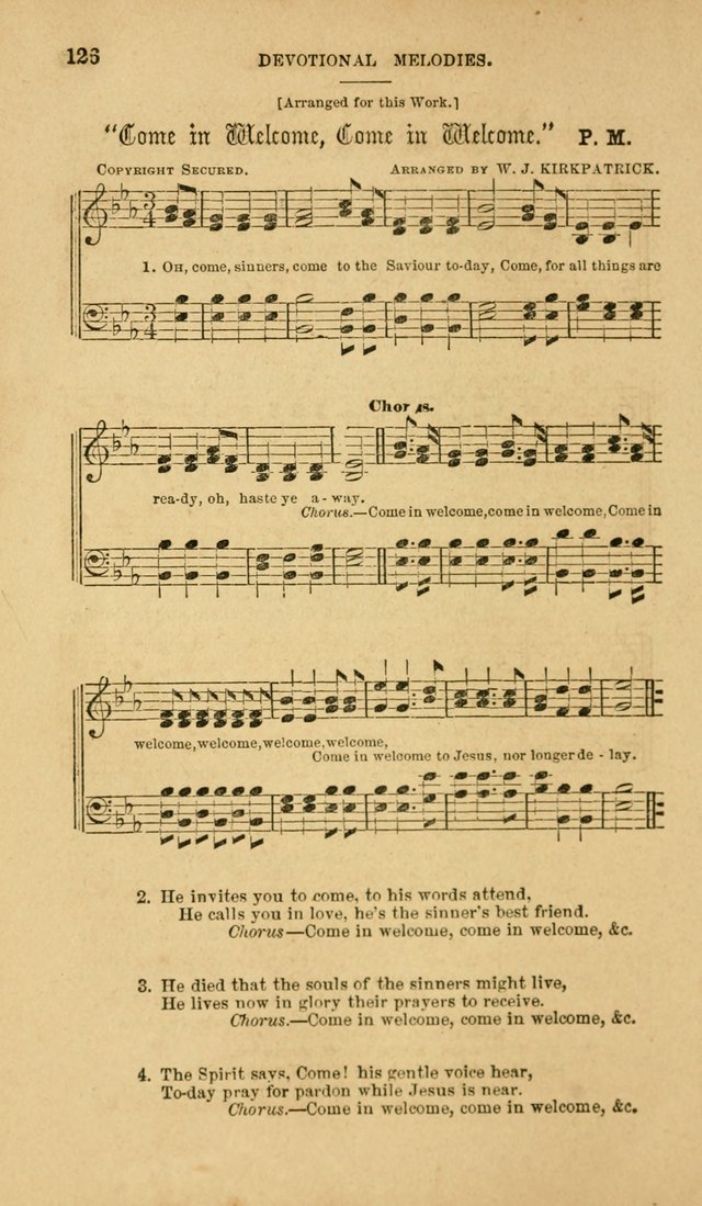 Devotional Melodies: or, a collection of original and selected tunes and hymns, designed for congregational and social worship. (2nd ed.) page 133