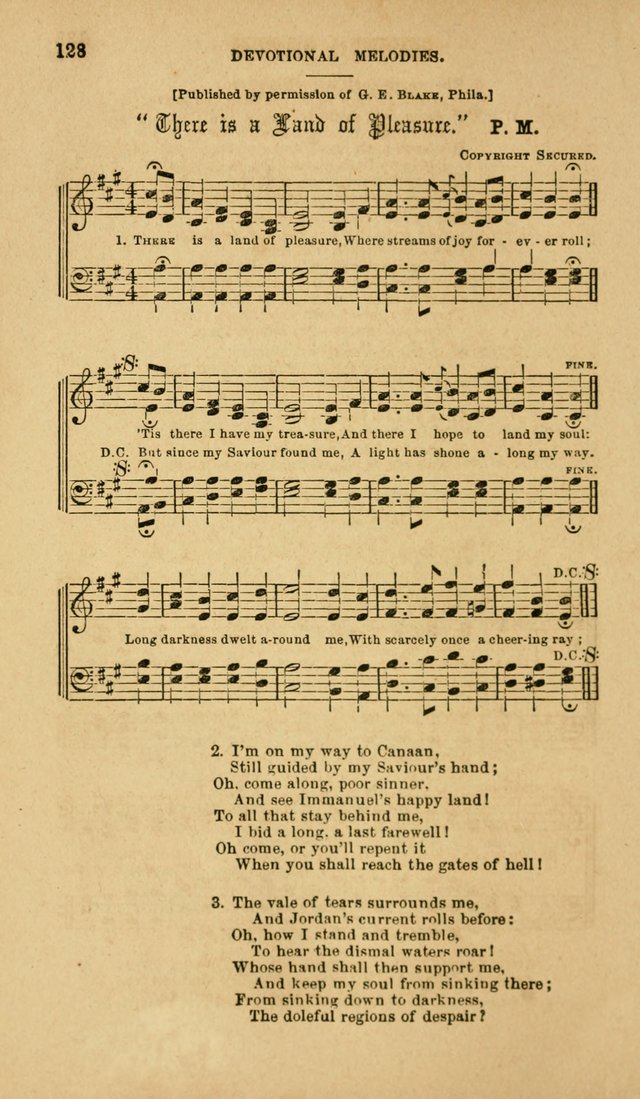 Devotional Melodies: or, a collection of original and selected tunes and hymns, designed for congregational and social worship. (2nd ed.) page 135