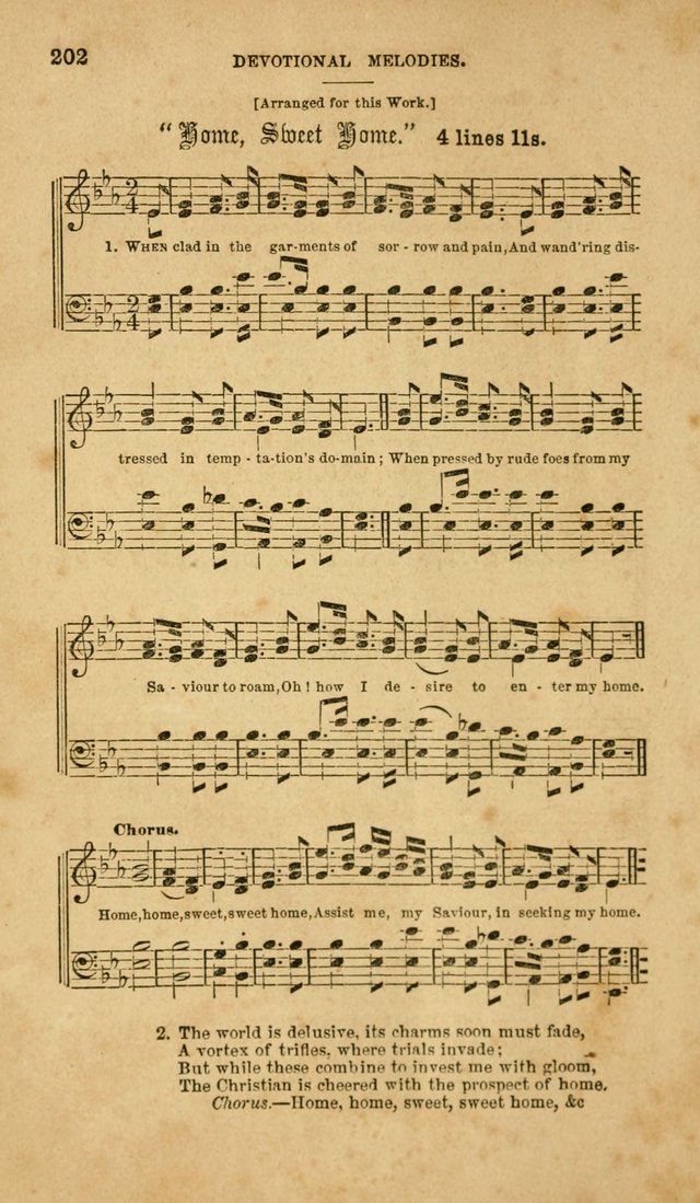 Devotional Melodies: or, a collection of original and selected tunes and hymns, designed for congregational and social worship. (2nd ed.) page 209
