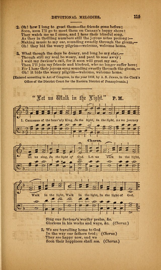 Devotional Melodies; or, a collection of original and selected tunes and hymns, designed for congregational and social worship. (3rd ed.) page 116