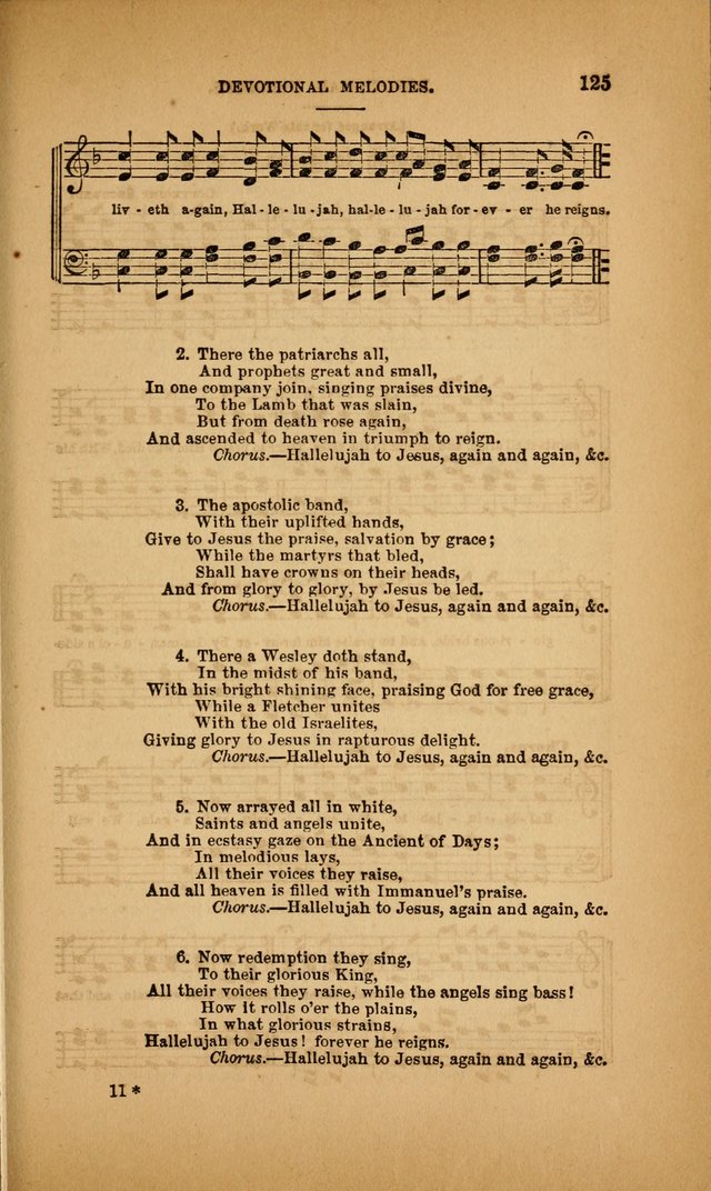 Devotional Melodies; or, a collection of original and selected tunes and hymns, designed for congregational and social worship. (3rd ed.) page 126