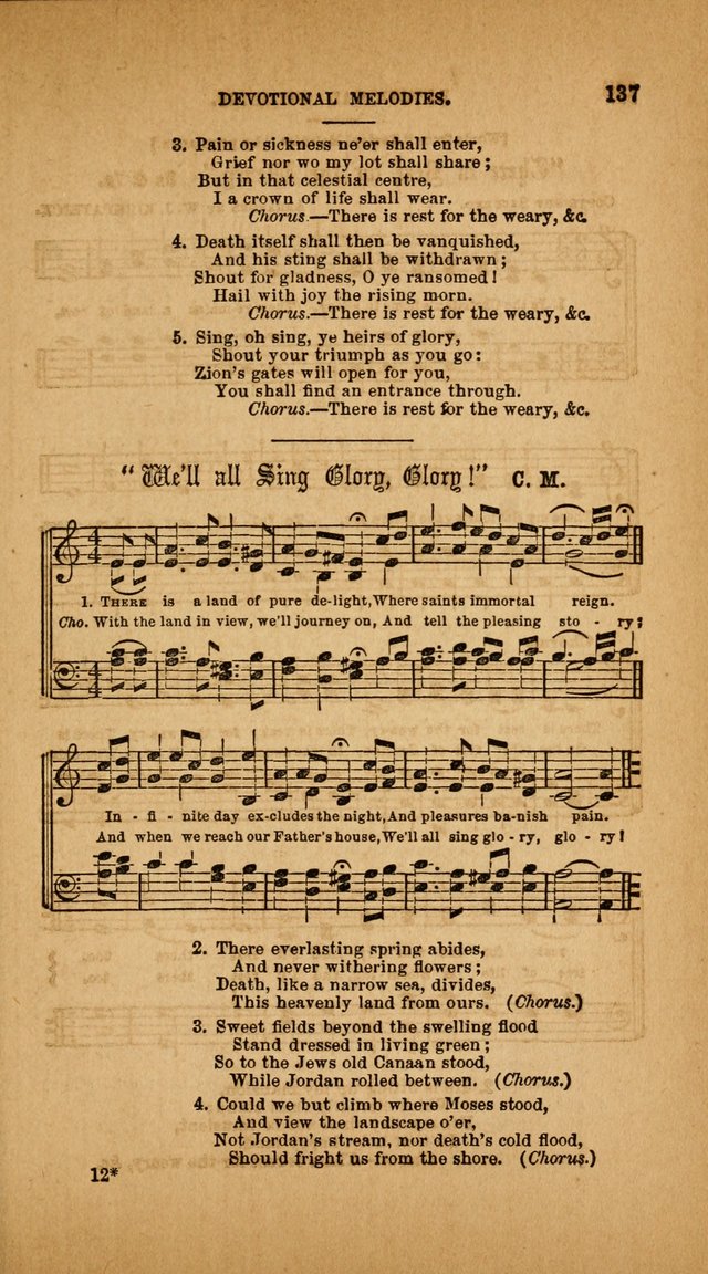 Devotional Melodies; or, a collection of original and selected tunes and hymns, designed for congregational and social worship. (3rd ed.) page 138
