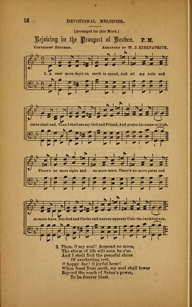 Devotional Melodies; or, a collection of original and selected tunes and hymns, designed for congregational and social worship. (3rd ed.) page 17