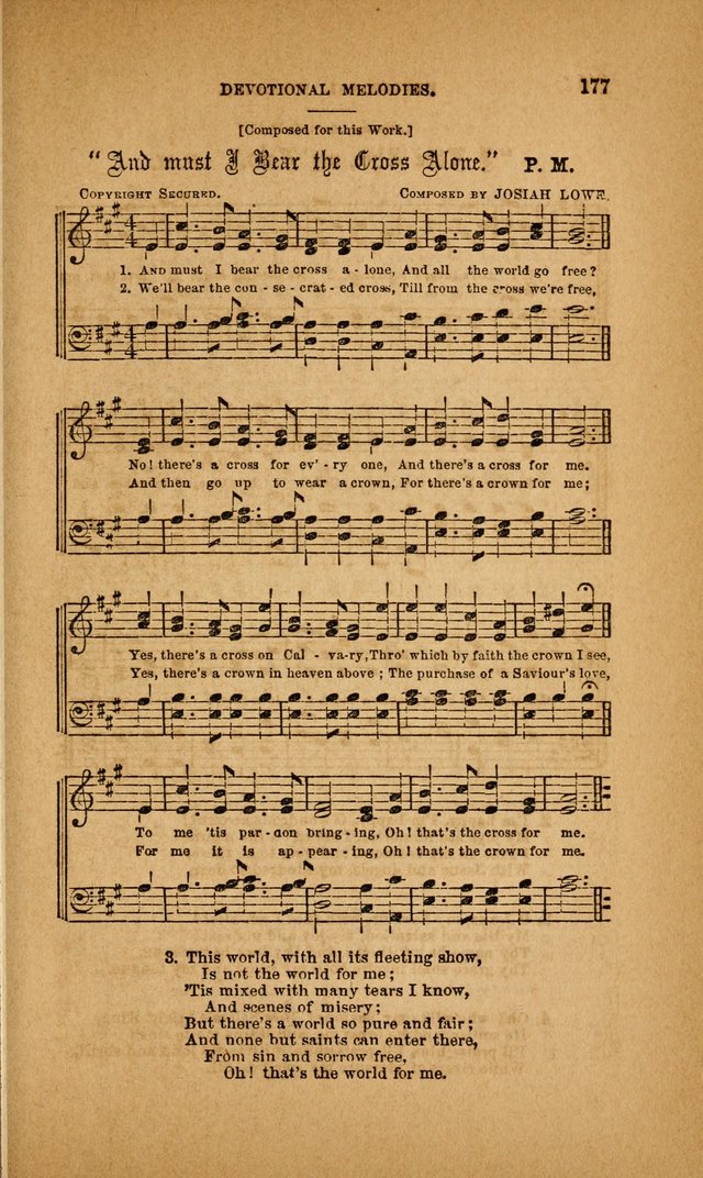 Devotional Melodies; or, a collection of original and selected tunes and hymns, designed for congregational and social worship. (3rd ed.) page 178