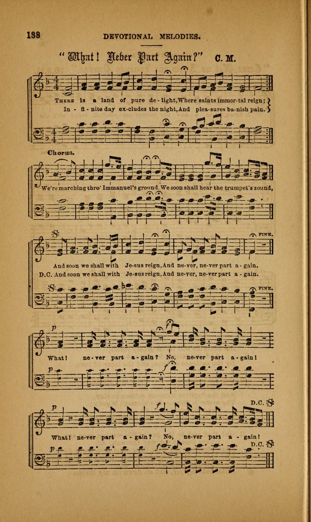 Devotional Melodies; or, a collection of original and selected tunes and hymns, designed for congregational and social worship. (3rd ed.) page 189