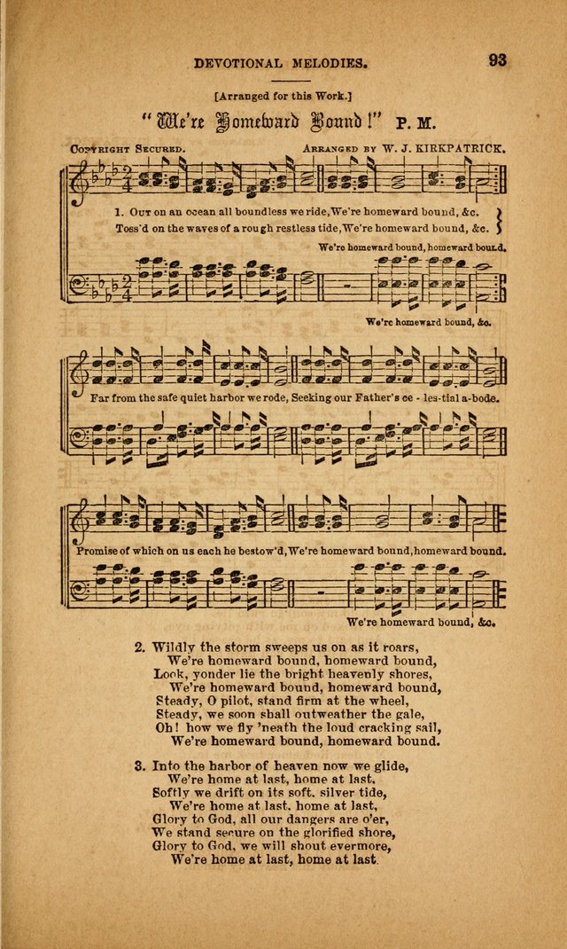 Devotional Melodies; or, a collection of original and selected tunes and hymns, designed for congregational and social worship. (3rd ed.) page 94