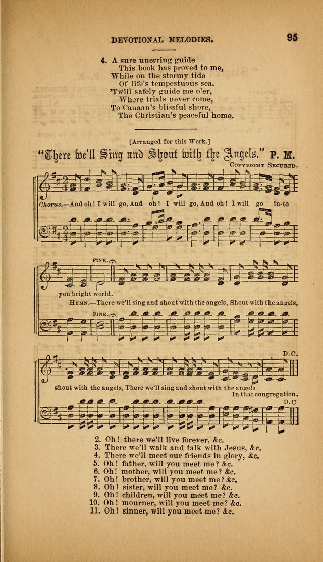 Devotional Melodies; or, a collection of original and selected tunes and hymns, designed for congregational and social worship. (3rd ed.) page 96