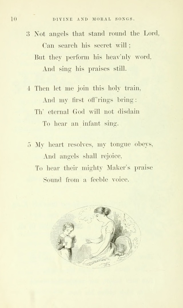 Divine and Moral Songs: attempted in easy language for the use of children with some additional composures page 12