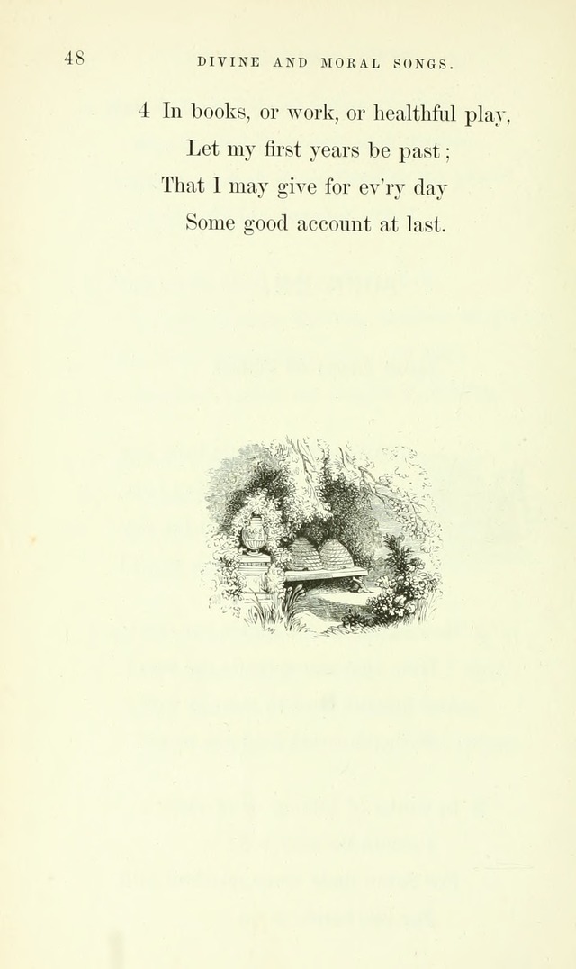 Divine and Moral Songs: attempted in easy language for the use of children with some additional composures page 52