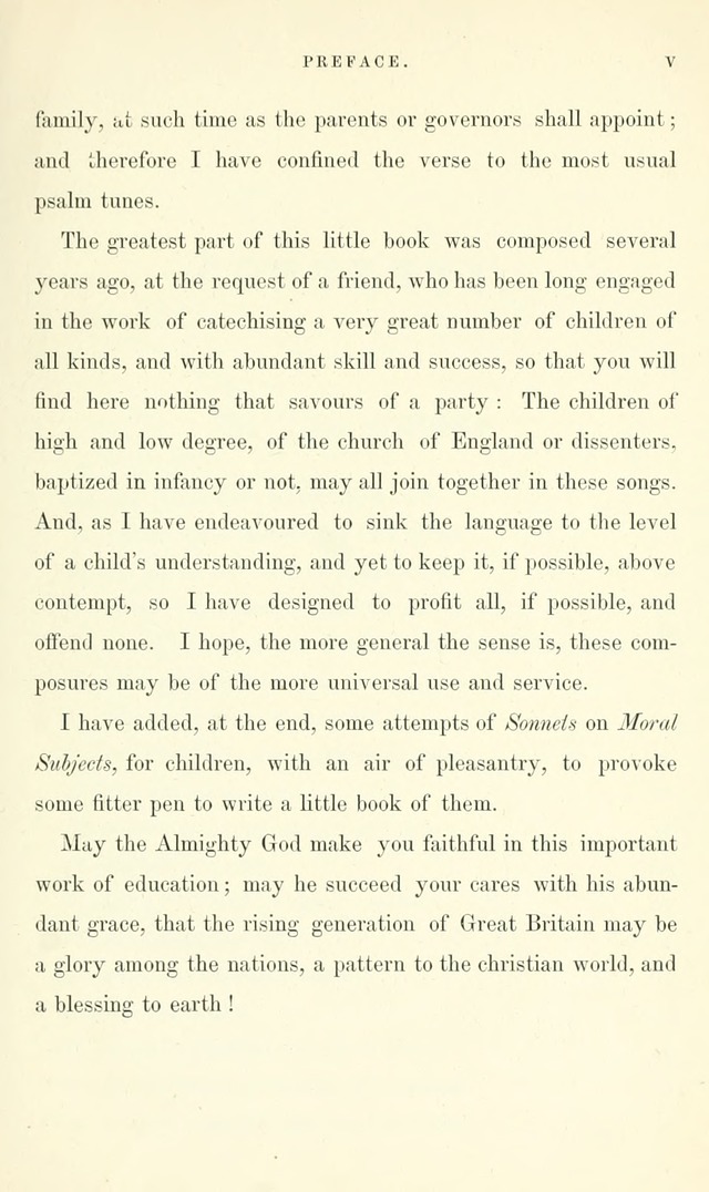 Divine and Moral Songs: attempted in easy language for the use of children with some additional composures page 7