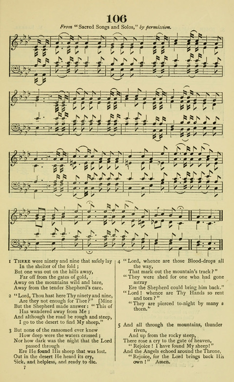 The Durham Mission Tune Book: with supplement, containting one hundred and fifty-nine hymn tunes, chants and litanies for the durham mission hymn-book (2nd ed.) page 85
