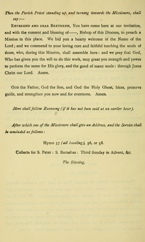 The Durham Mission Tune Book: with supplement, containting one hundred and fifty-nine hymn tunes, chants and litanies for the durham mission hymn-book (2nd ed.) page ix